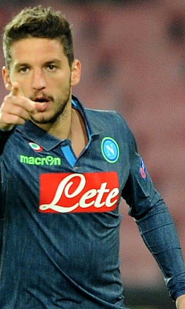 Dries Mertens is on the hunt for a kid in a National Geographic photo wearing his jersey